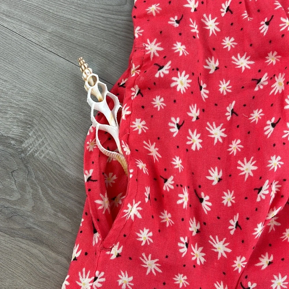 🔆HURLEY🔆 RLY NATURALS TIE STRAP ROMPER - Picture 13 of 14